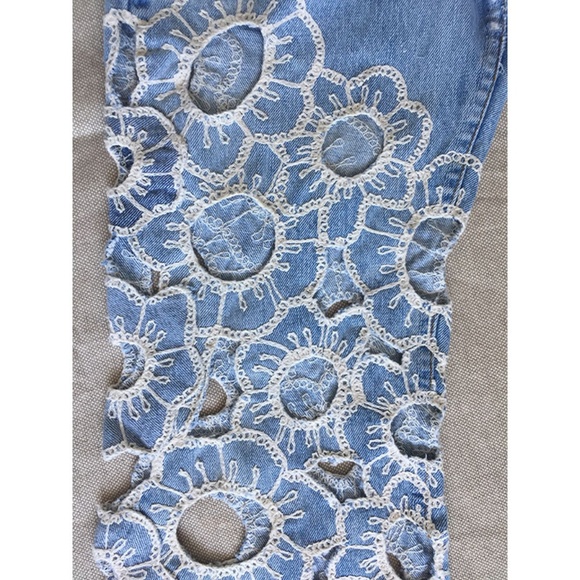 Vintage French Mid Rise Festival Jeans - Picture 4 of 5